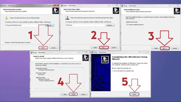 Hướng dẫn khắc phục lỗi UltraViewer không lấy được ID, bước 3
