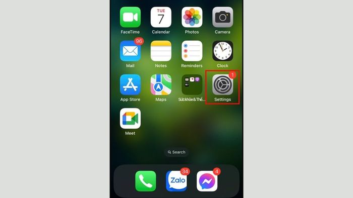 Hướng dẫn khắc phục tình trạng iPhone hết pin nhanh - Bước 1