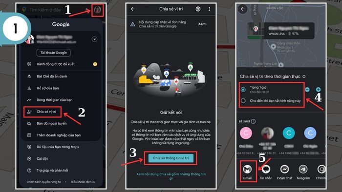 Hướng dẫn xác định vị trí số điện thoại trên Google Maps - Bước 1