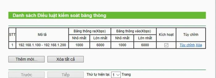 Hướng dẫn giới hạn băng thông wifi cho các nhà mạng Viettel, VNPT, FPT