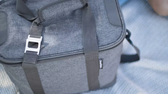 A soft, insulated cooler bag