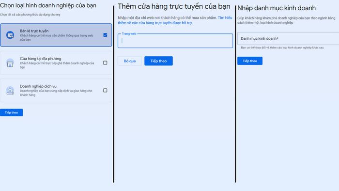 Xác minh doanh nghiệp qua My Business Provider