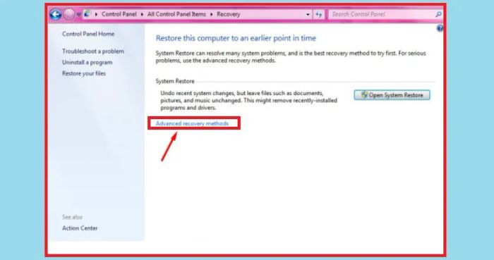 Hướng dẫn cách reset máy tính Windows 7 về trạng thái ban đầu.