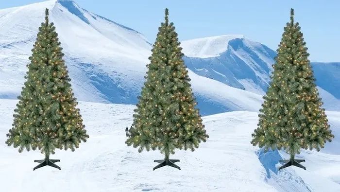 Holiday Time's pre-lit artificial Christmas tree