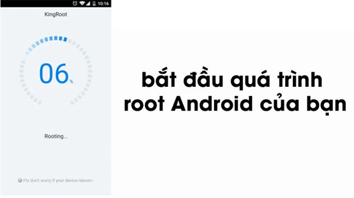 KingRoot bắt đầu quá trình root điện thoại Android của bạn - root là gì?