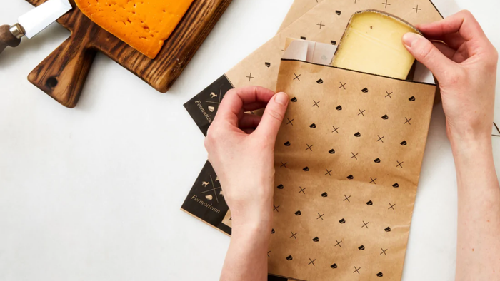 Cheese storage bags