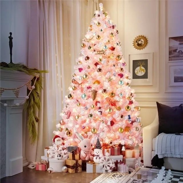 Decorated Pink tree