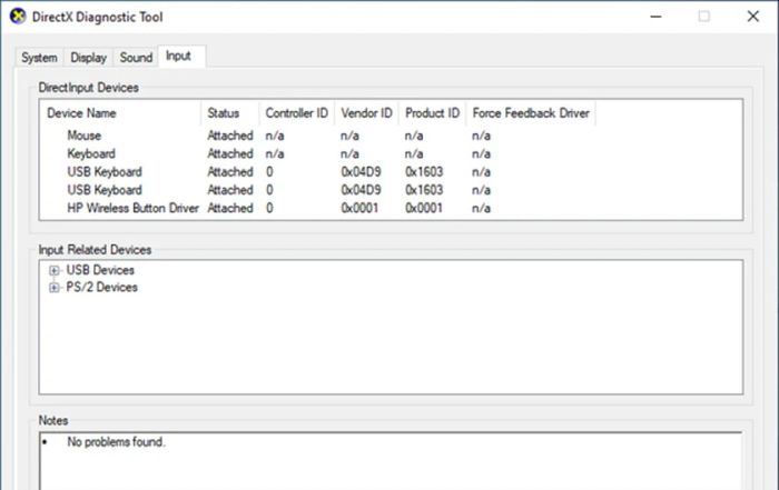 Thông tin về thẻ Input