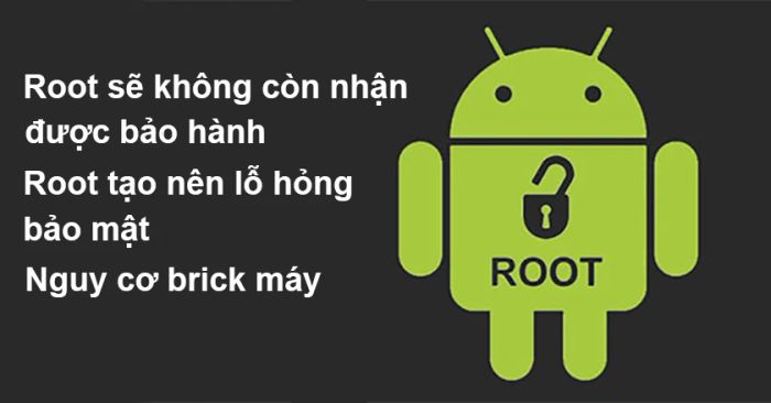 Một số điều cần nhớ trước khi tiến hành root điện thoại Android