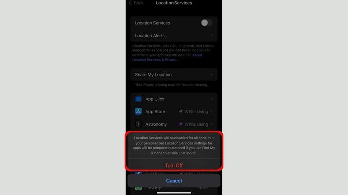 Cách khắc phục tình trạng iPhone hao pin nhanh bước 3