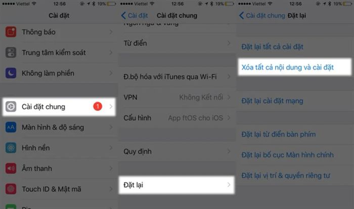 Khôi phục cài đặt gốc là một phương pháp hiệu quả để giúp thiết bị hoạt động nhanh hơn