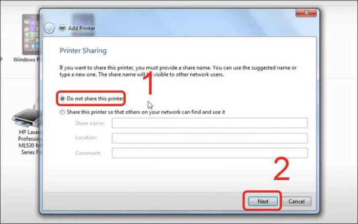 Hướng dẫn kết nối máy in với máy tính qua Control Panel trên Windows 7 giúp quá trình cài đặt trở nên dễ dàng hơn.