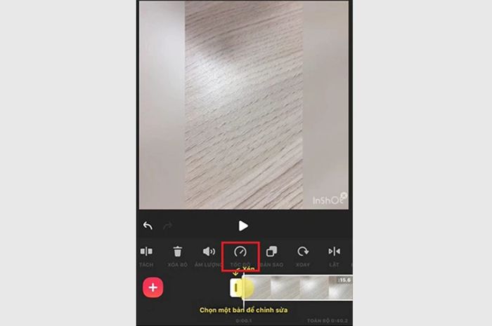Bước 10: Nếu muốn làm chậm khoảnh khắc biến hình sau khi lau kính, bạn chỉ cần chỉnh tốc độ xuống 0.5x là hợp lý. - cách quay TikTok đẹp
