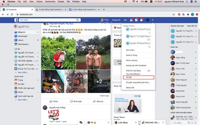 Cách đăng nhập Facebook qua số điện thoại
