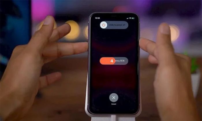 cách tắt nguồn iPhone 11, iPhone 11 Pro Max