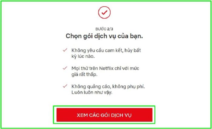 Cách đăng ký tài khoản Netflix bằng thẻ ảo.