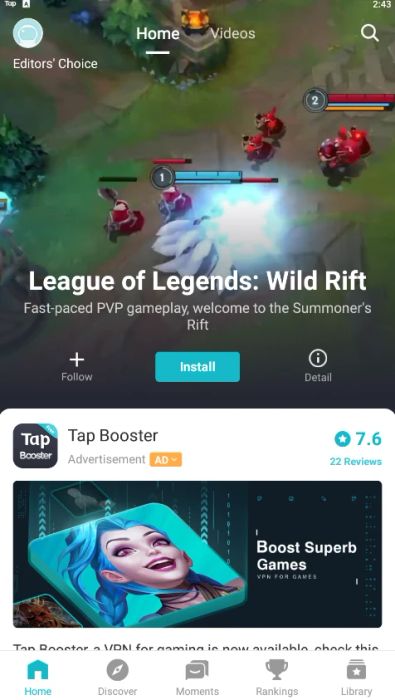 cách cài đặt lmht tốc chiến trên android