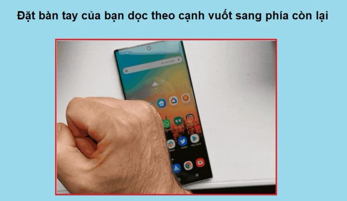Sử dụng cử chỉ