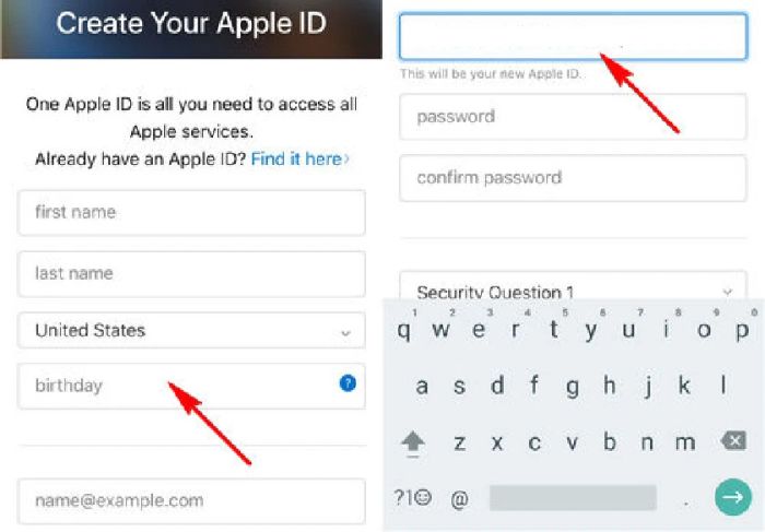 Bước 1: Tạo tài khoản iCloud trên website: Truy cập vào trang chủ đăng nhập iCloud trên trang Apple.