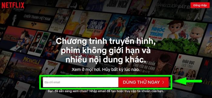 Cách tạo tài khoản Netflix bằng thẻ ảo