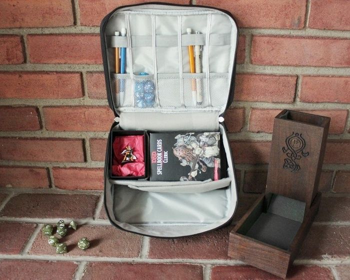 Photo of the interior of a game bag