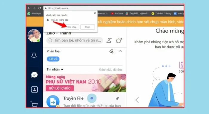 Hướng dẫn đăng nhập Zalo mà không cần mật khẩu vào ứng dụng