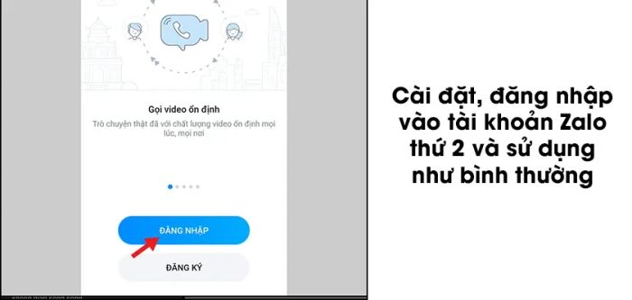 Bước 6: Trên trang chính của ứng dụng Parallel Space, bạn sẽ thấy các ứng dụng có thể nhân đôi như Facebook, Zalo, Messenger,... Hãy chọn Zalo và nhấn Thêm vào Parallel Space.