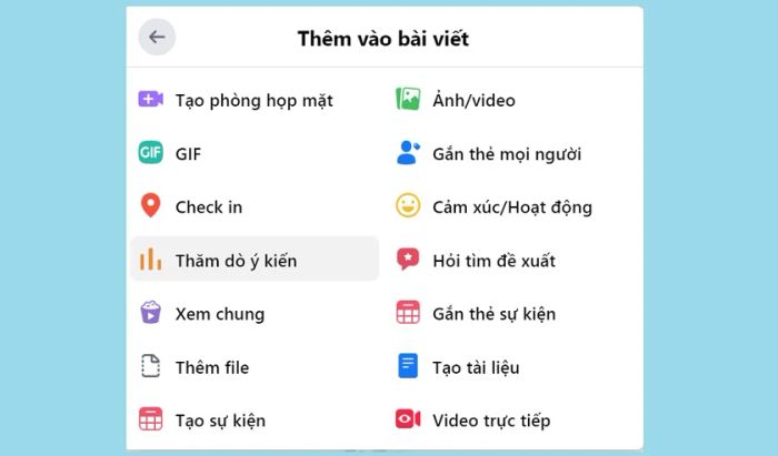Hướng dẫn cách tạo cuộc thăm dò ý kiến trên Messenger bằng laptop và máy tính