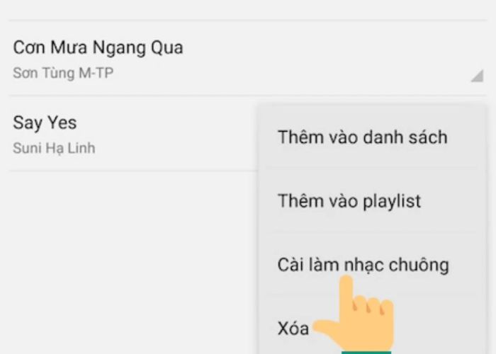 Cài nhạc chuông từ Youtube trên điện thoại Android