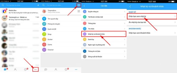 Xác nhận thiết lập bằng cách nhấn vào Send.