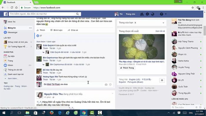 Hướng dẫn cách tag tên trên Facebook vào bình luận