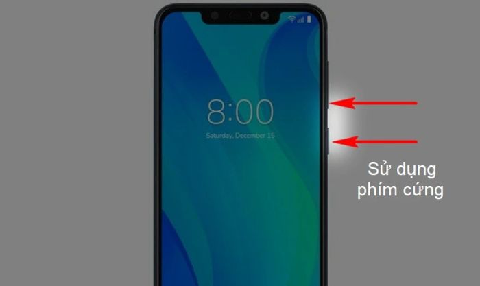 Hướng dẫn chụp màn hình Vsmart bằng tổ hợp phím nguồn + giảm âm lượng