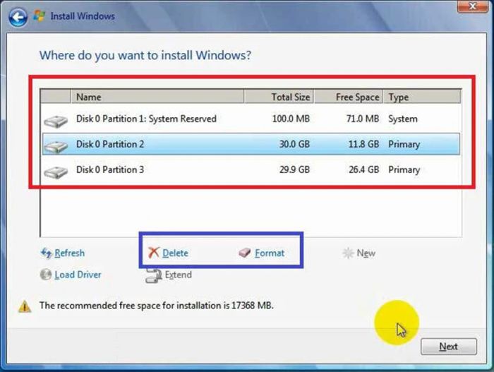 Hướng dẫn cài đặt Windows bằng đĩa DVD
