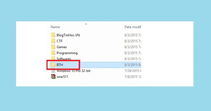 Hướng dẫn cài đặt Windows 10 từ ổ cứng