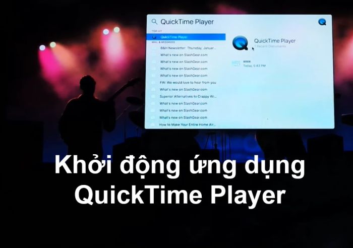 Phần mềm quay màn hình Macbook
