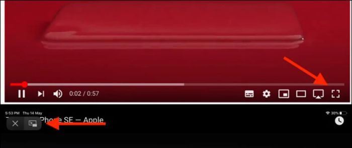 chế độ toàn màn hình (FullScreen)