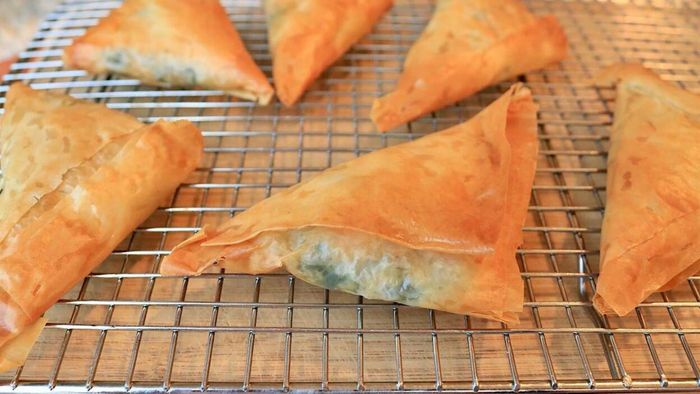 Whip up these Spanakopita Pockets for your next snack-filled dinner gathering.