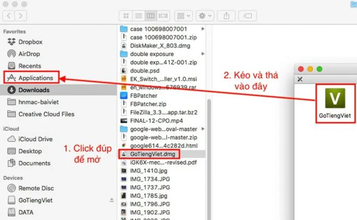 Hướng dẫn gõ tiếng Việt trên MacBook bằng GoTiengViet.