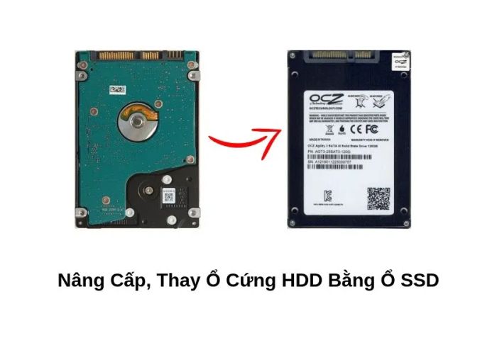Nâng cấp ổ SSD - Giải pháp tối ưu để tăng tốc máy tính Win 10 hiệu quả