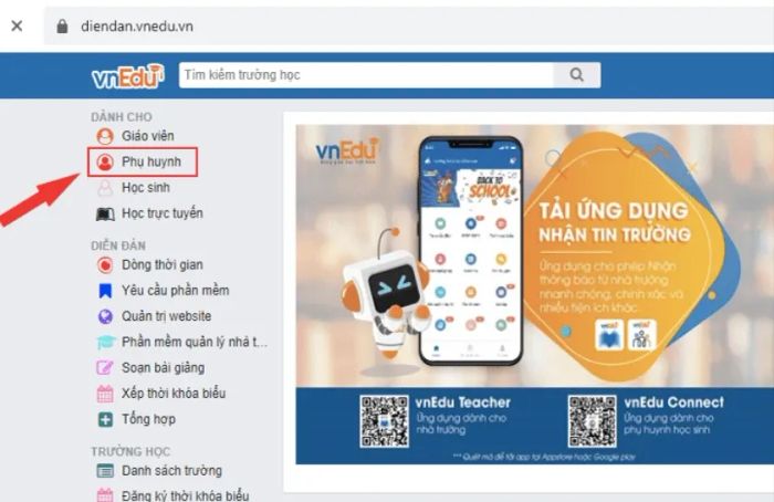 Hướng dẫn tra cứu kết quả học tập trên máy tính với sổ liên lạc VnEdu tại vnedu.vn