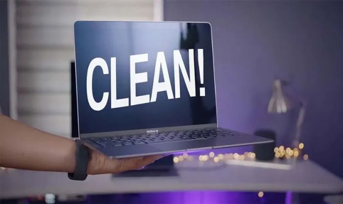 Vệ sinh MacBook của bạn thường xuyên để bảo vệ sức khỏe và đảm bảo hiệu suất làm việc của thiết bị