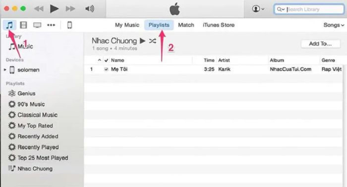 Hướng dẫn cài nhạc chuông cho iPhone và iPad bằng iTunes trên máy tính.