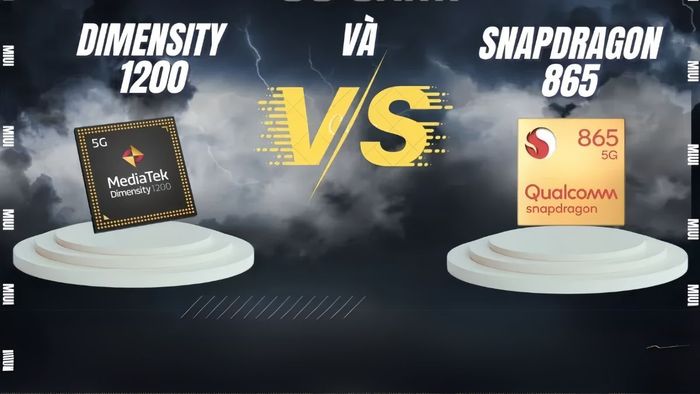 So sánh hiệu suất chơi game của Dimensity 1200 và Snapdragon 865
