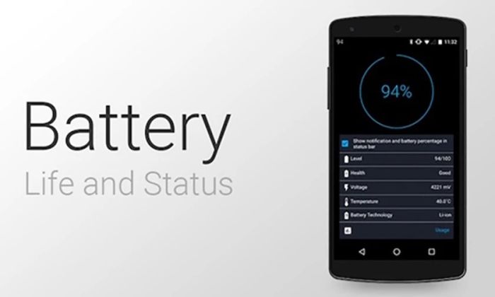 Hướng dẫn kiểm tra pin Xiaomi bằng Battery Life và tình trạng pin