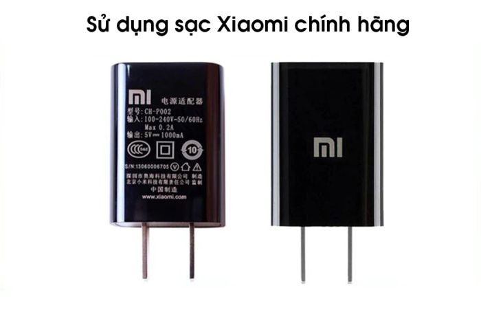 Cách sạc pin điện thoại Xiaomi mới mua (9, 9C) - Lựa chọn sạc Xiaomi chính hãng