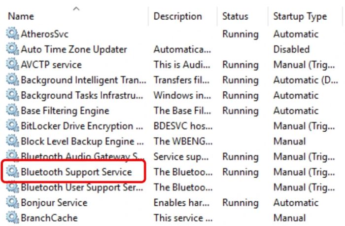 Chọn dịch vụ Support Service