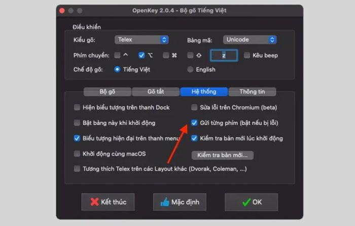 Cách gõ tiếng Việt trên Mac OS bằng OpenKey.