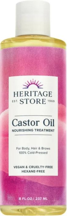 A bottle of castor oil