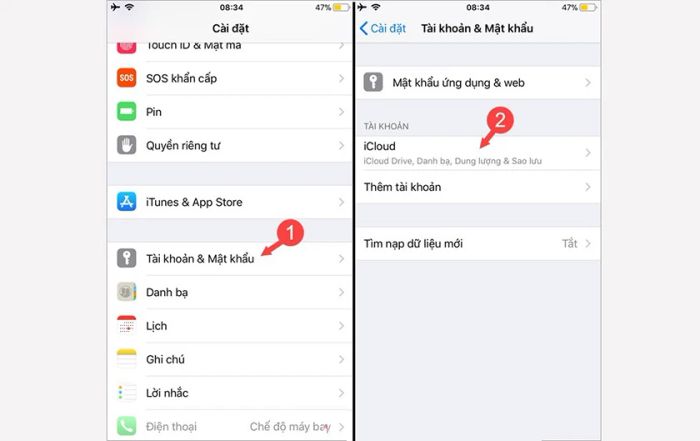 Hướng dẫn đồng bộ ảnh từ iPhone, iPad lên iCloud