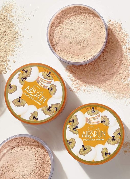 The Coty Airspun Face Powder in its container